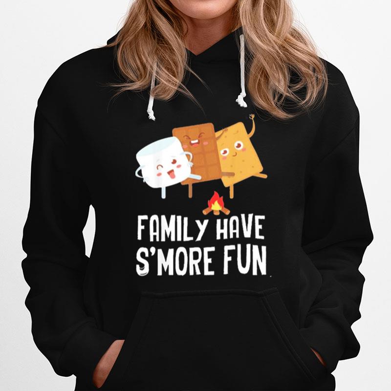 Family Smore Funny Matching Group Camping Camper Hoodie