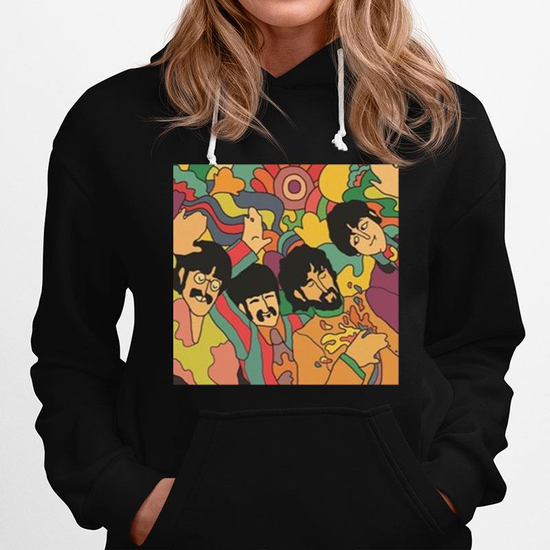 Fanart The Beatles Colour Full Hoodie