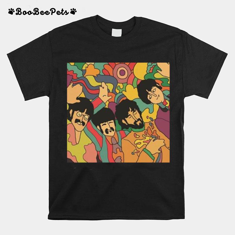 Fanart The Beatles Colour Full T-Shirt