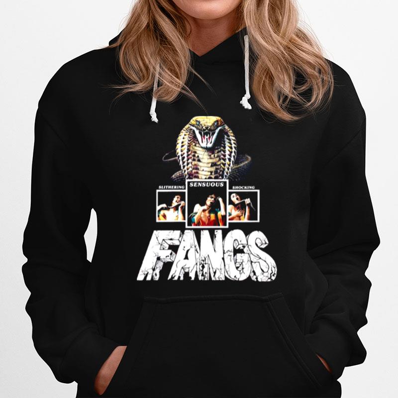 Fangs 1974 Slithering Sensuous Shocking Horror Hoodie