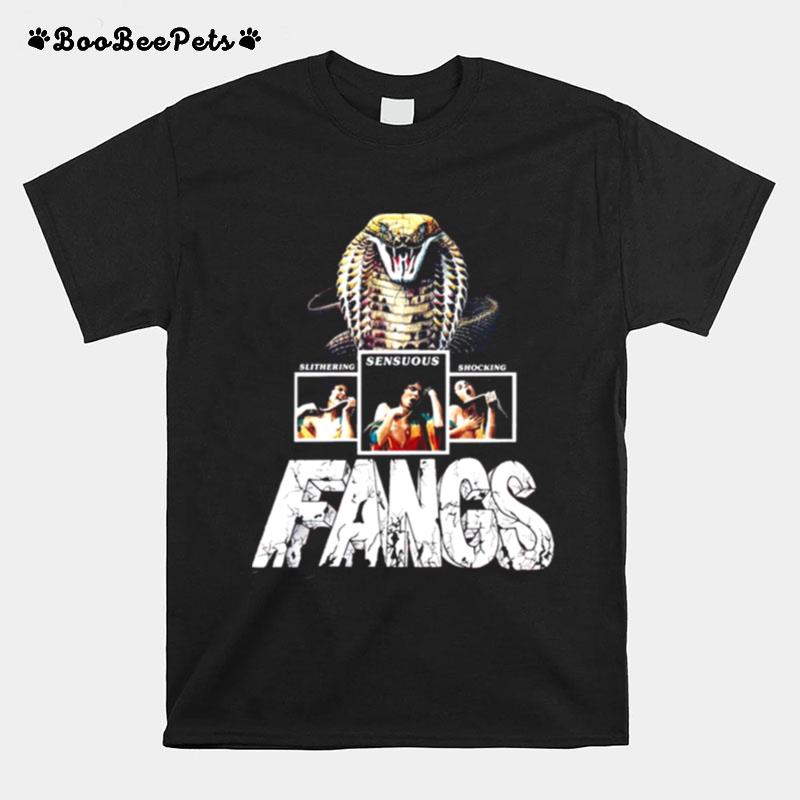 Fangs 1974 Slithering Sensuous Shocking Horror T-Shirt