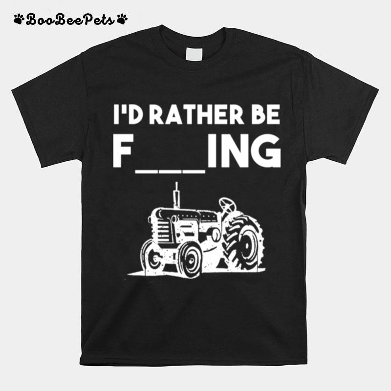 Farmer Life Farm Dairy Farming T-Shirt