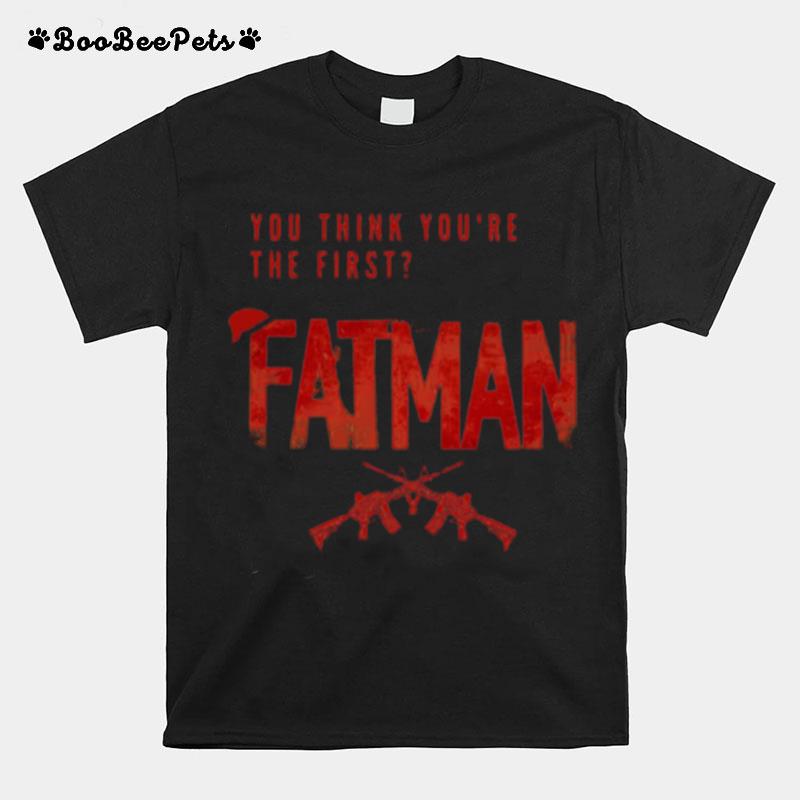 Fatman Next Santa Claus Christmas Holiday Movie T-Shirt