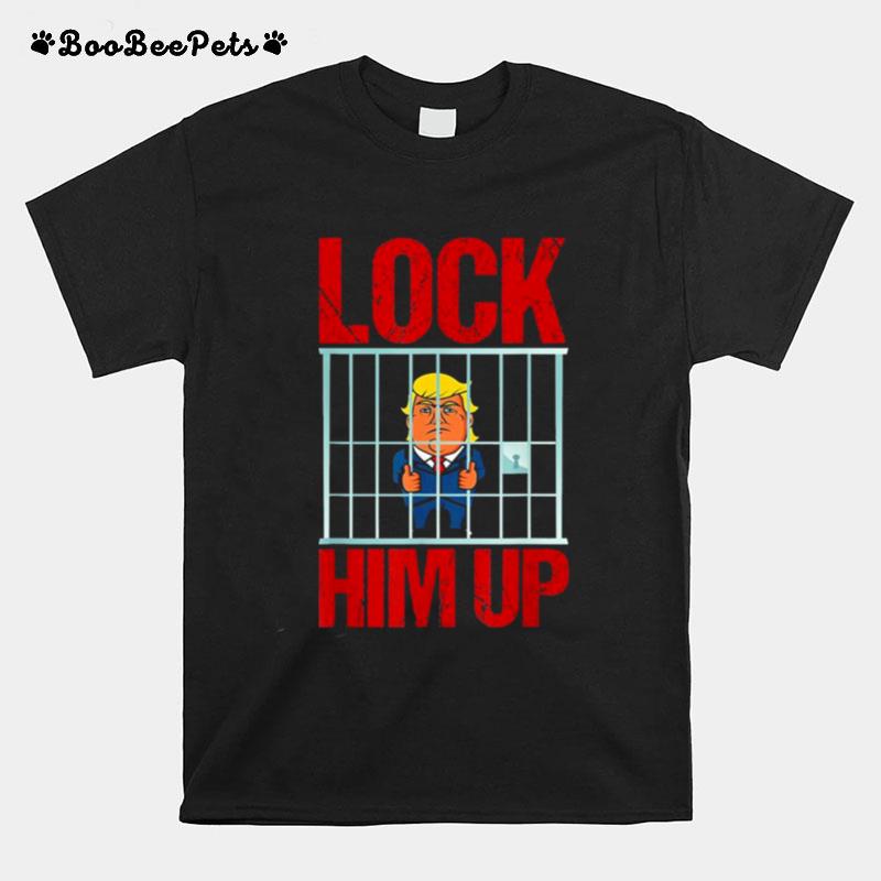 Fbi Raids Trumps Mansion Anti Trump Lock Him Up T-Shirt