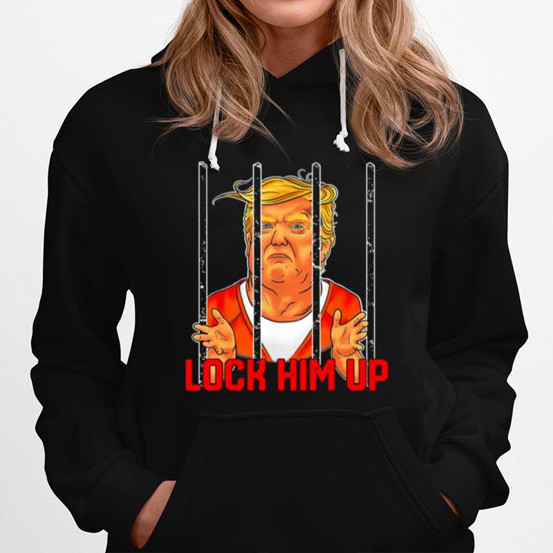 Fbi Raids Trumps Mansion Lock Him Up Anti Trump Hoodie