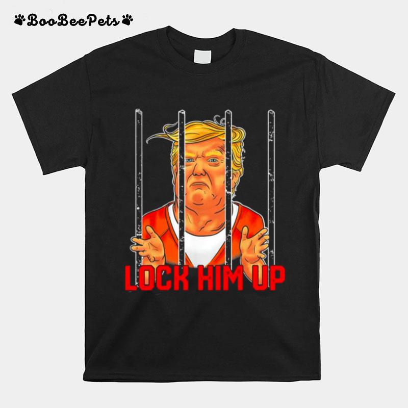 Fbi Raids Trumps Mansion Lock Him Up Anti Trump T-Shirt