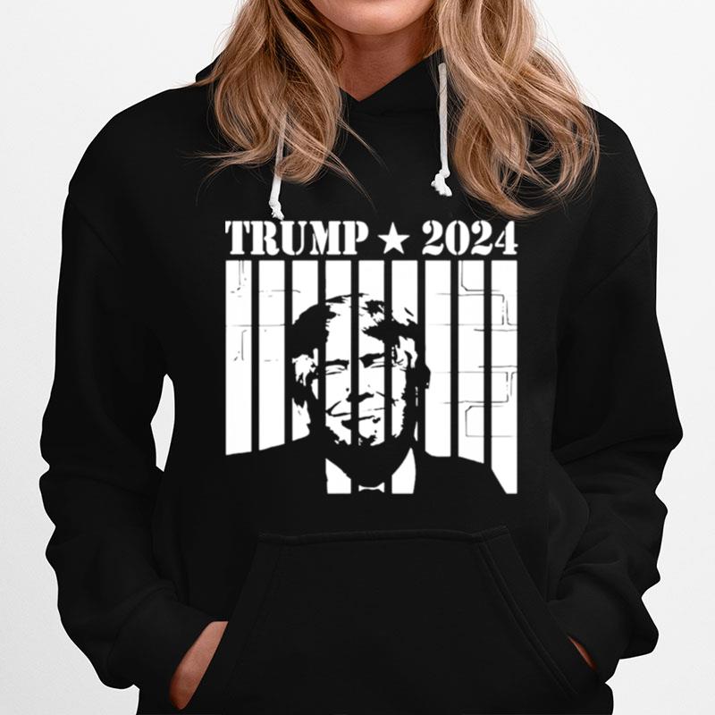 Fbi Searches Trumps House Donald Trump In Jail Hoodie