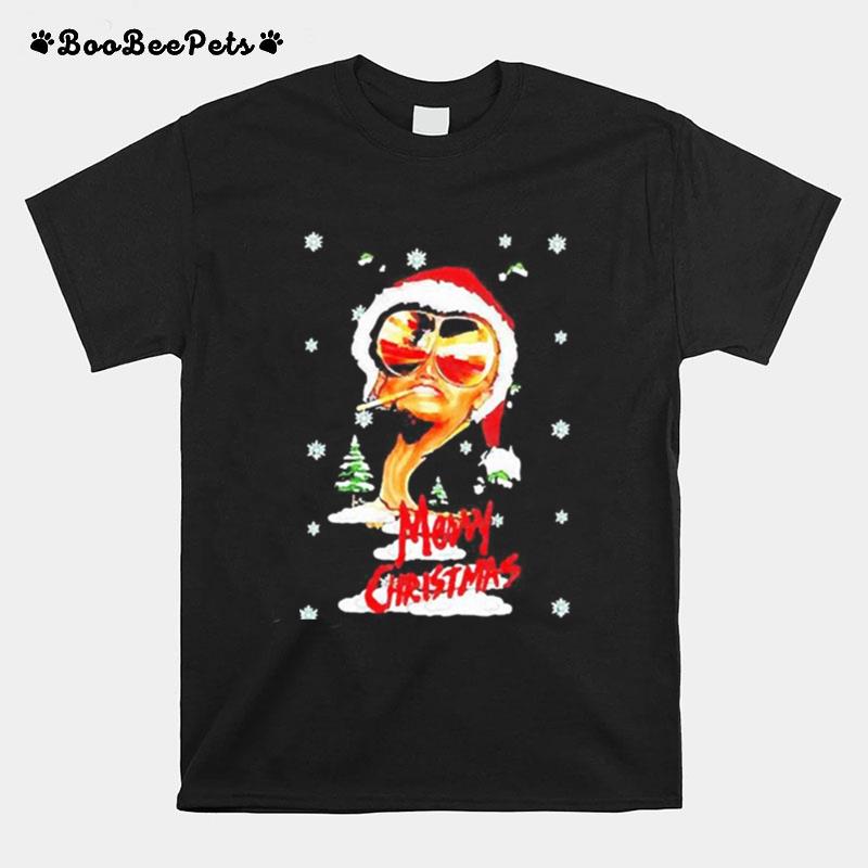 Fear And Loathing In Las Vegas Merry Christmas T-Shirt
