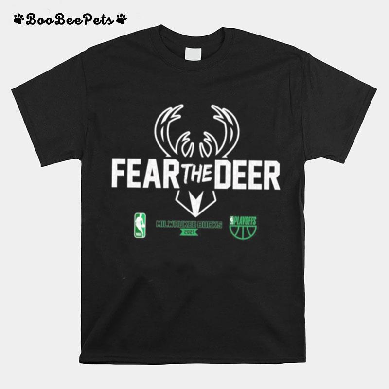 Fear The Deer Milwaukee Bucks Finals Playoffs T-Shirt