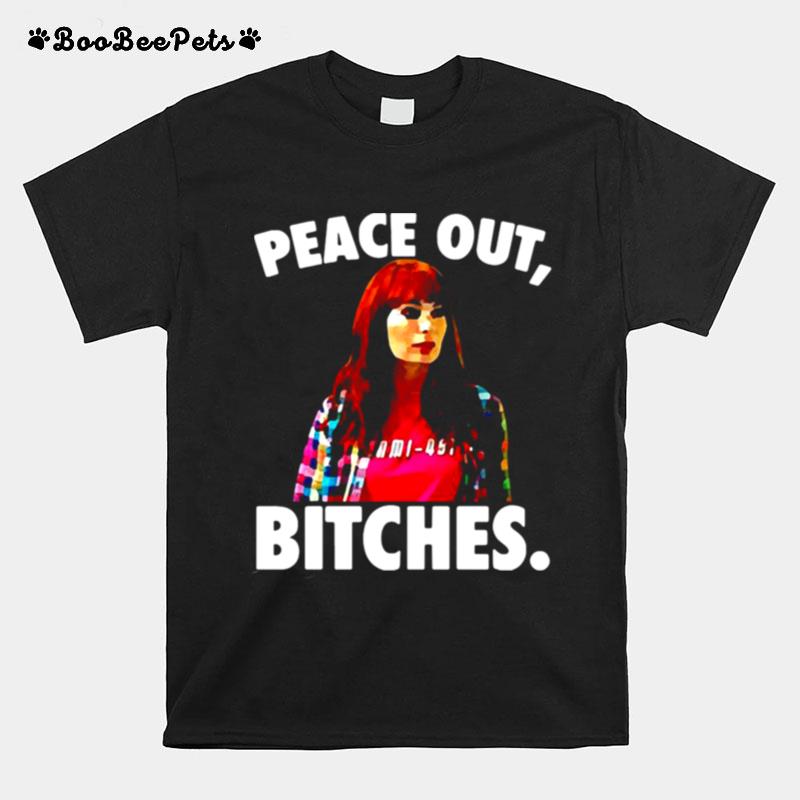 Felicia Day Peace Out Bitches T-Shirt