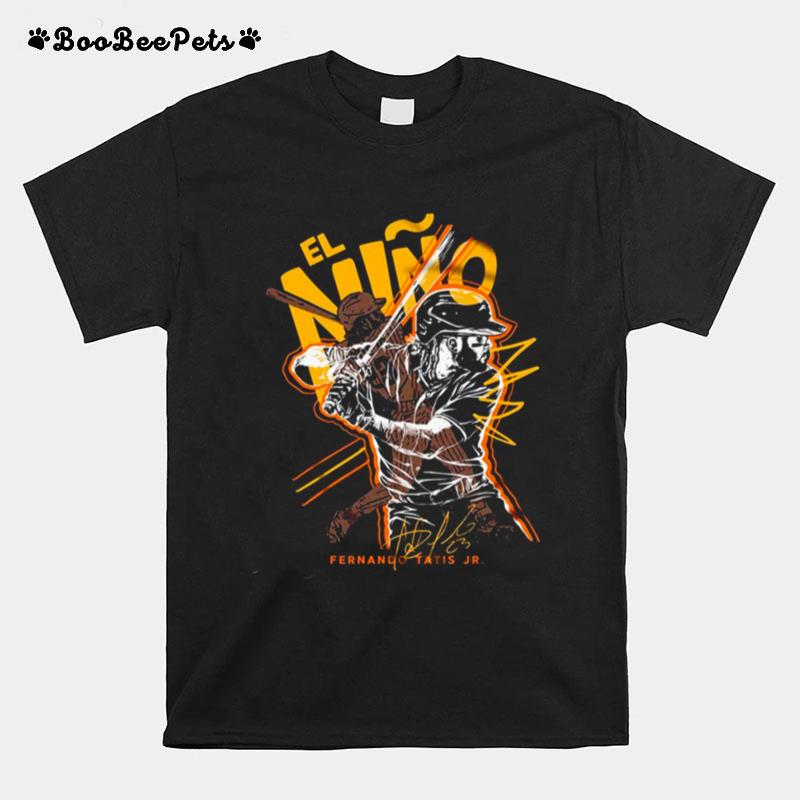 Fernando Tatis Jr. El Nino Signature 2022 T-Shirt