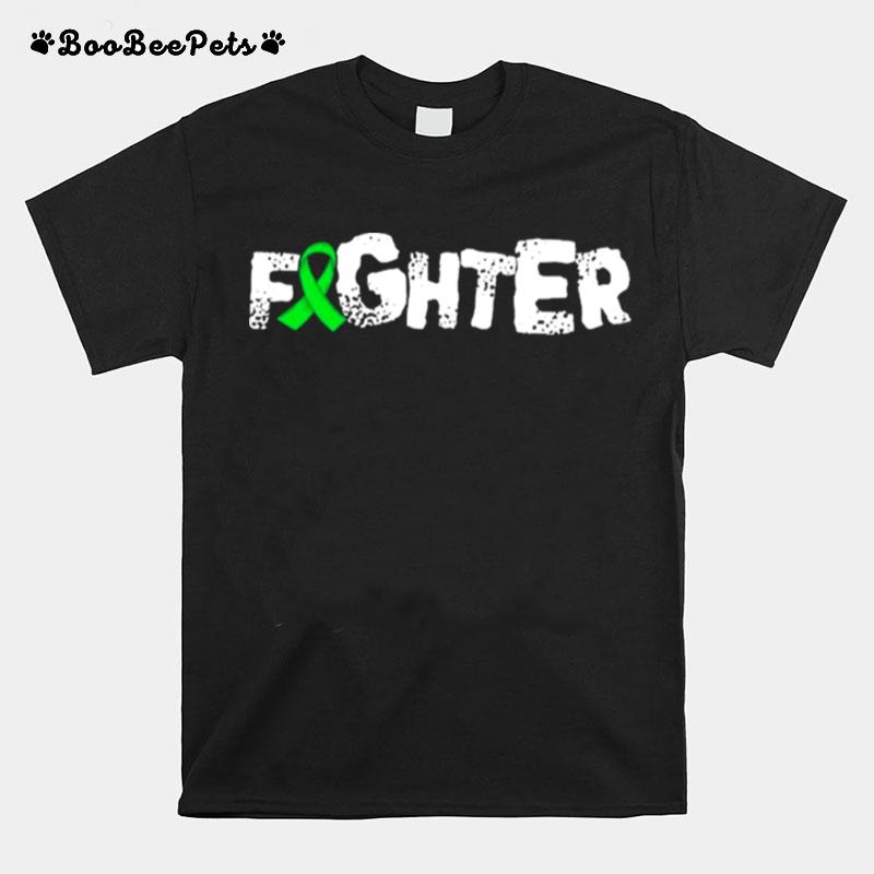 Fighter Biliary Atresia Awareness Support Ribbon T-Shirt