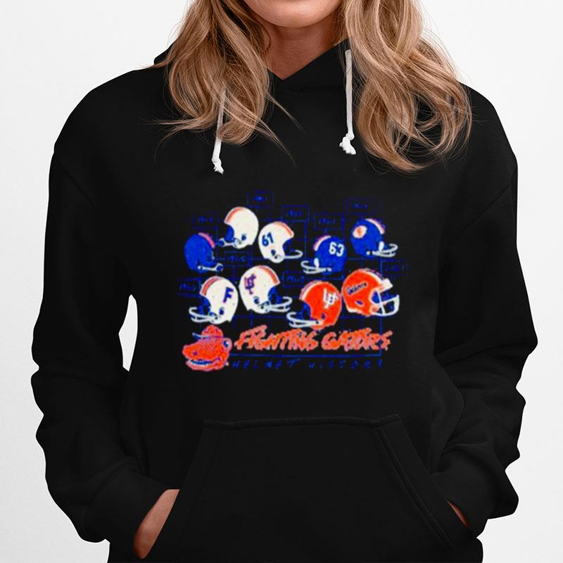 Fighting Florida Gators Helmet History Hoodie