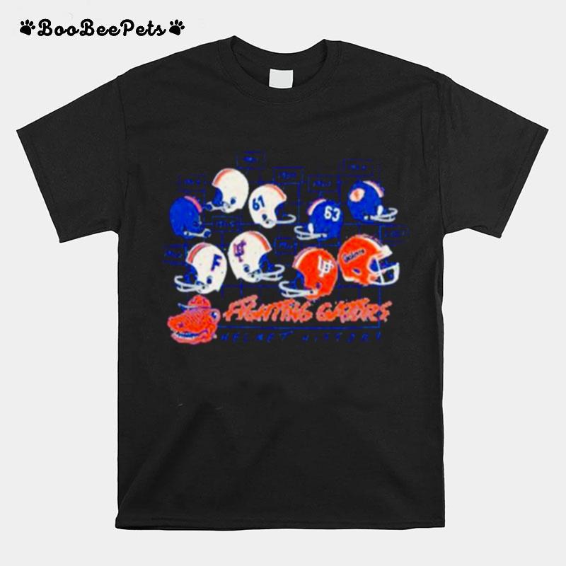 Fighting Florida Gators Helmet History T-Shirt