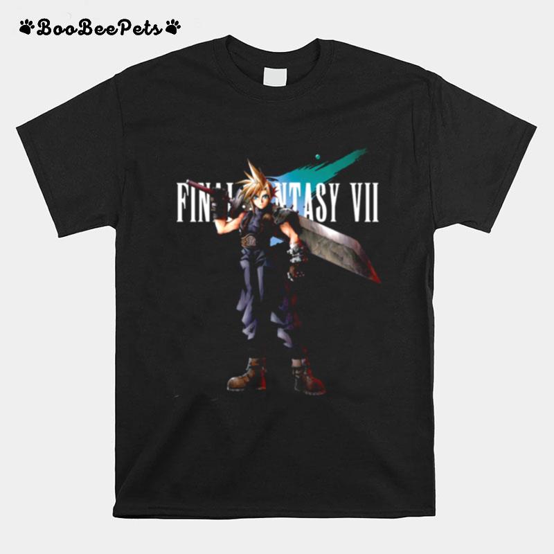 Final Fantasy 7 Main Character Cloud Strife Black Series T-Shirt