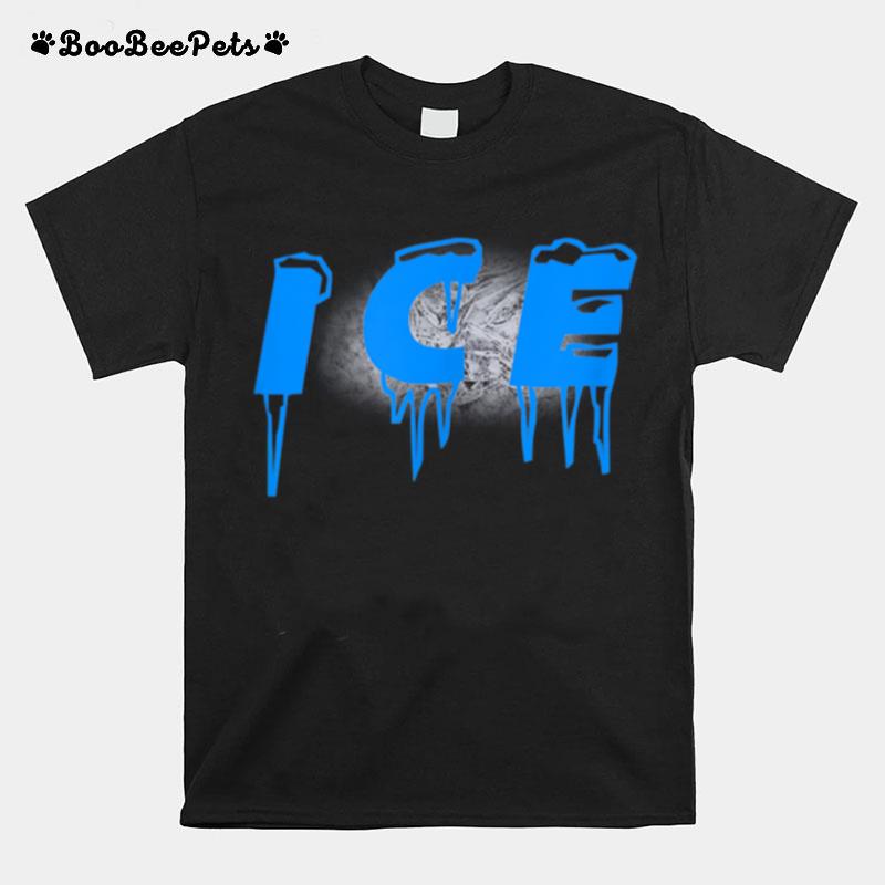 Fire And Ice Dynamic Duo Matching Costumes T-Shirt