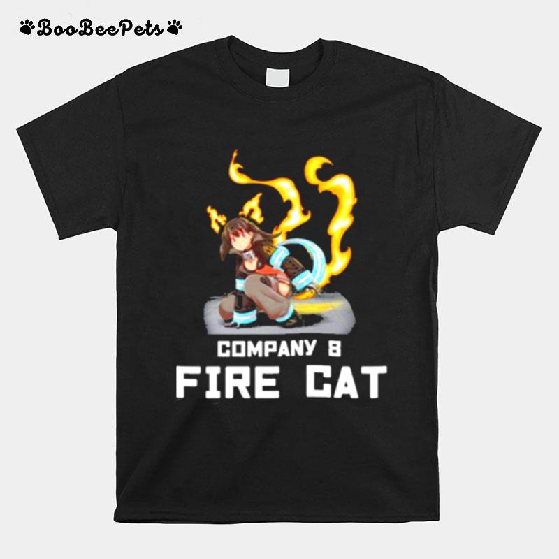 Fire Force Tamaki Print T-Shirt