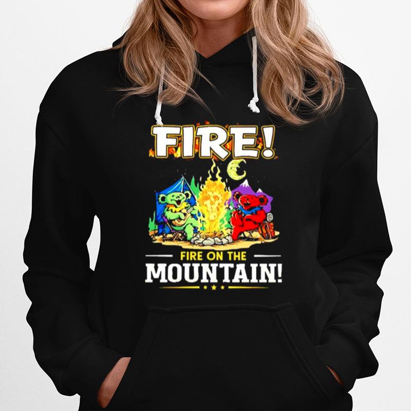 Fire On The Mountain Camping Hoodie