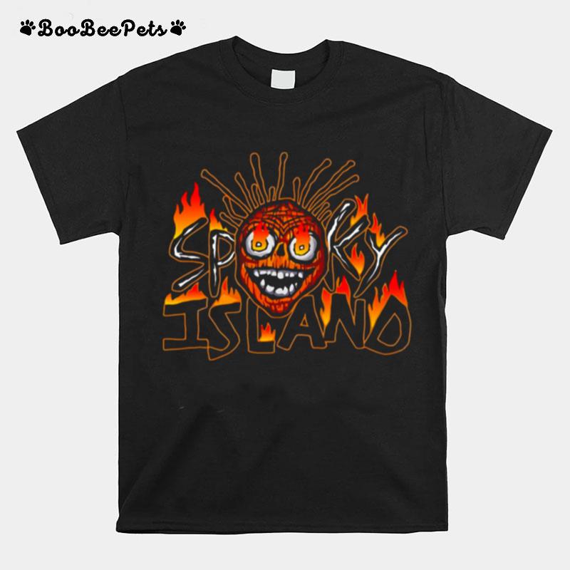 Fired Spooky Island Inspired Halloween T-Shirt