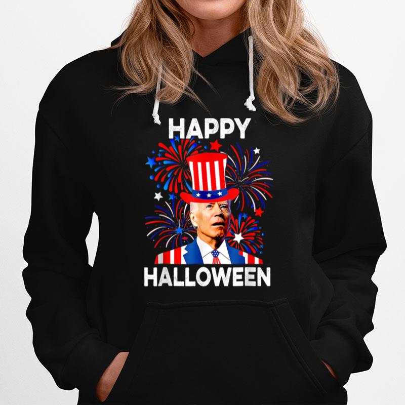 Fireworks Merica Biden Uh Happy Halloween Confused For 4Th T B0B51Fjg88 Hoodie