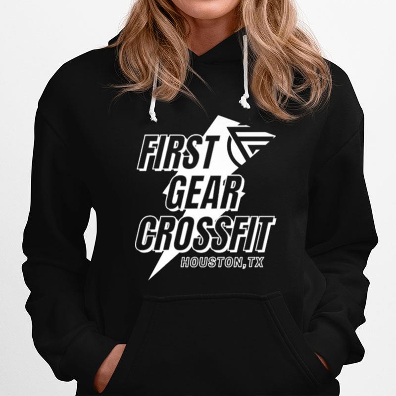 First Gear Crossfit Houston Htx Athlete Gear New Logo Hoodie