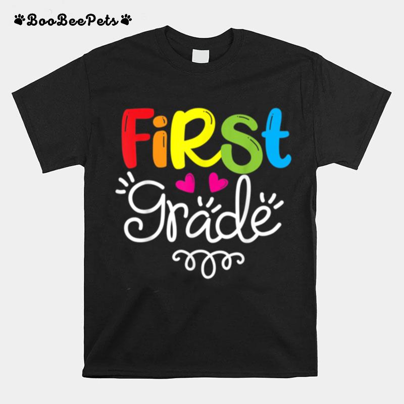 First Grade Girls Boys Teacher Team 1St Grade Squad T-Shirt