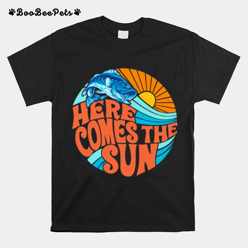Fish Here Comes The Sun T-Shirt