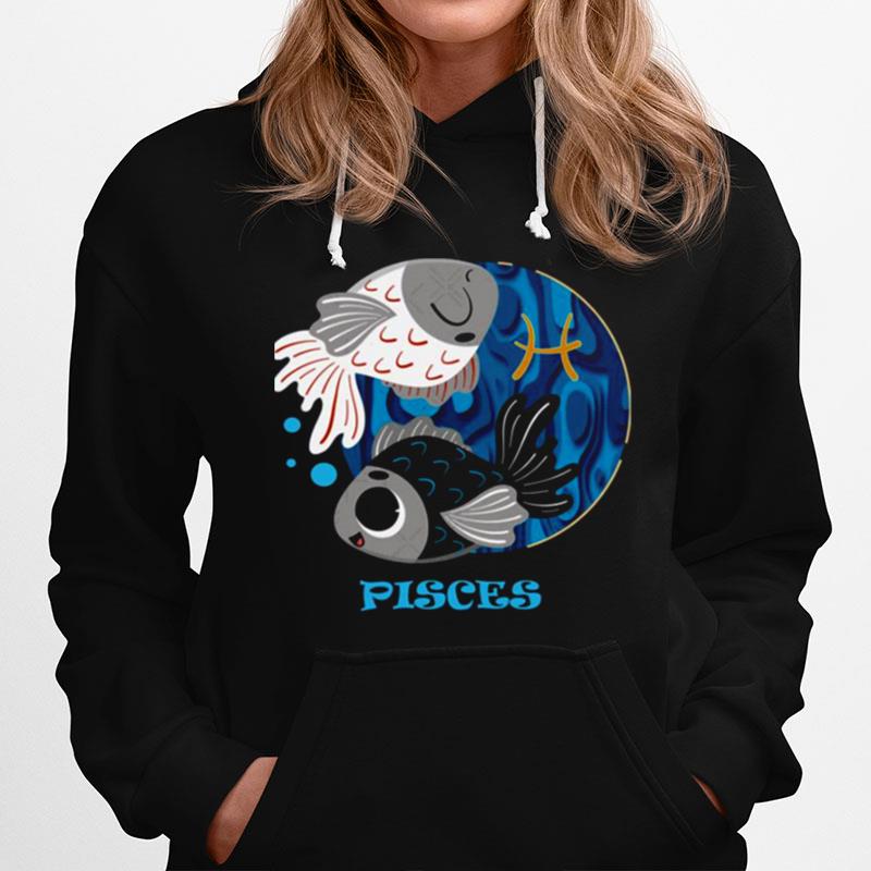 Fish Zodiac Sign Pisces Hoodie