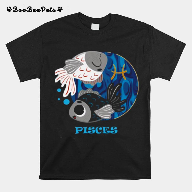 Fish Zodiac Sign Pisces T-Shirt