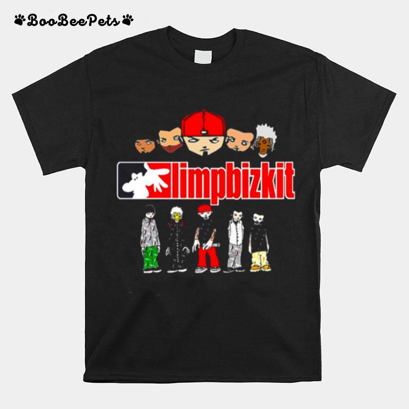 Five Members Of Limp Bizkit Best Fanmade Art T-Shirt