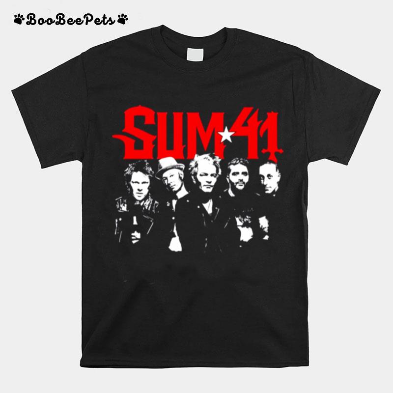 Five Members United Sum 41 Band T-Shirt