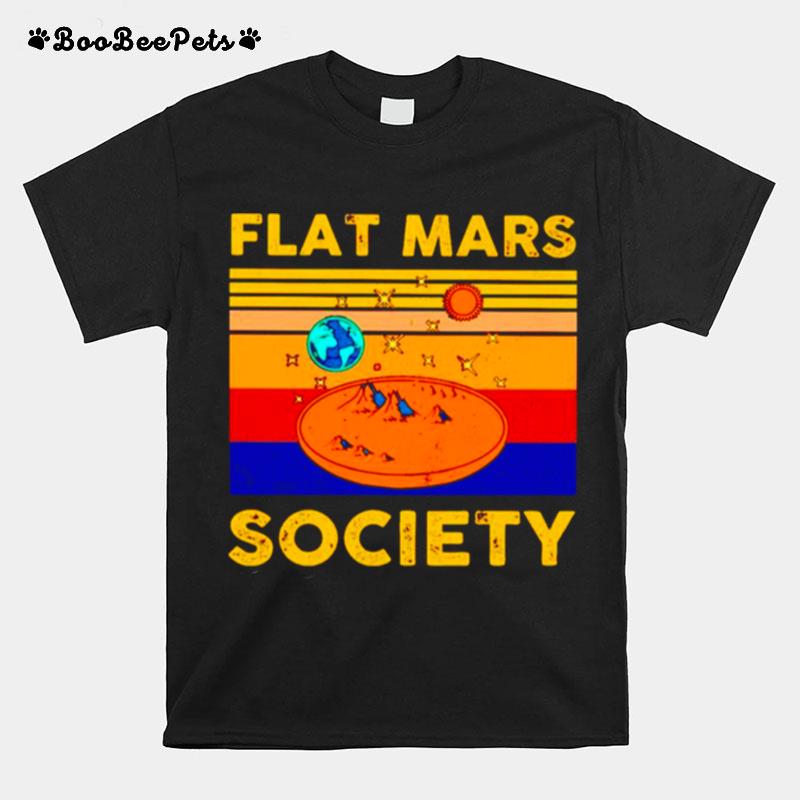 Flat Mars Society Vintage T-Shirt