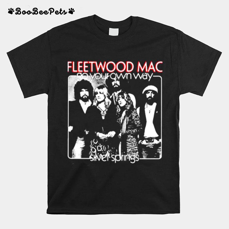 Fleetwood Mac Go Your Own Way Silver Springs T-Shirt