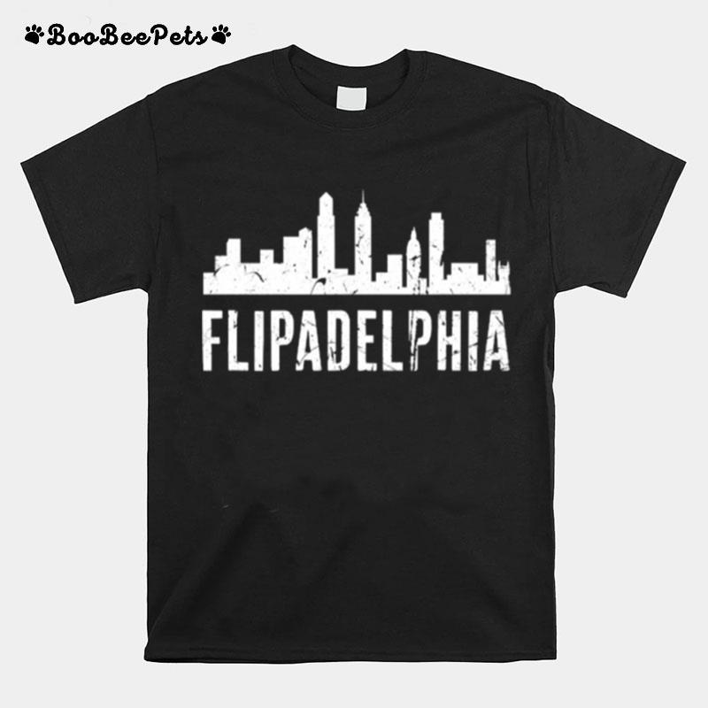 Flipadelphia Where Bad Things Happen Vintage Distressed T-Shirt