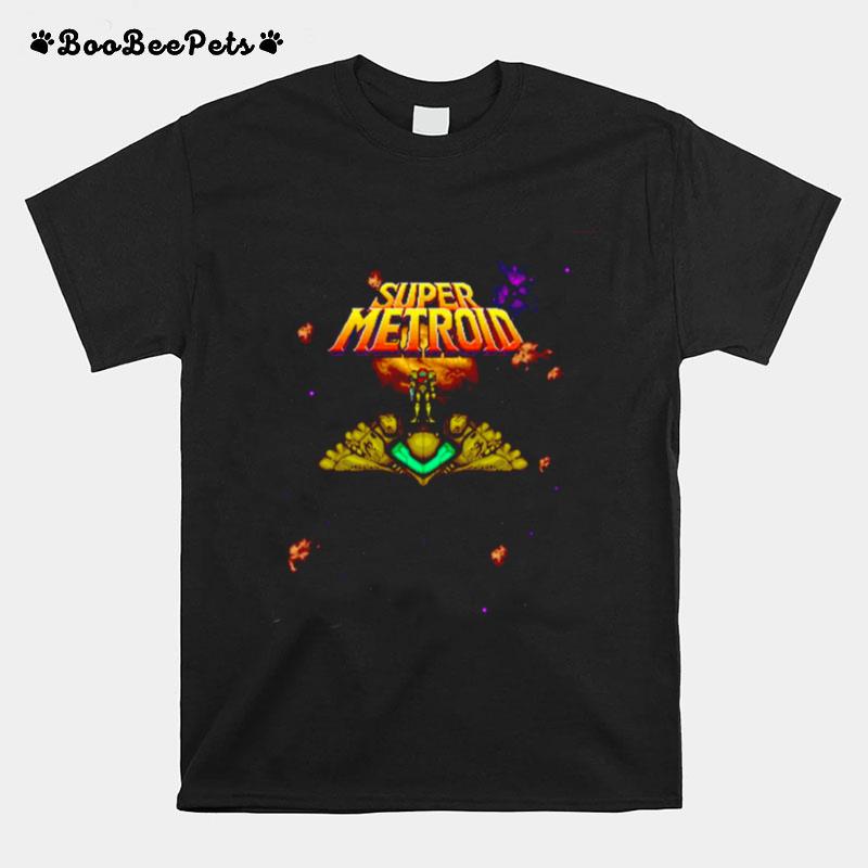 Floating Super Metroid Graphic T-Shirt