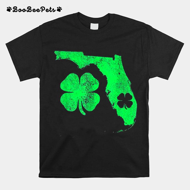 Florida Irish Shamrock St Patricks Day Saint Paddys T-Shirt