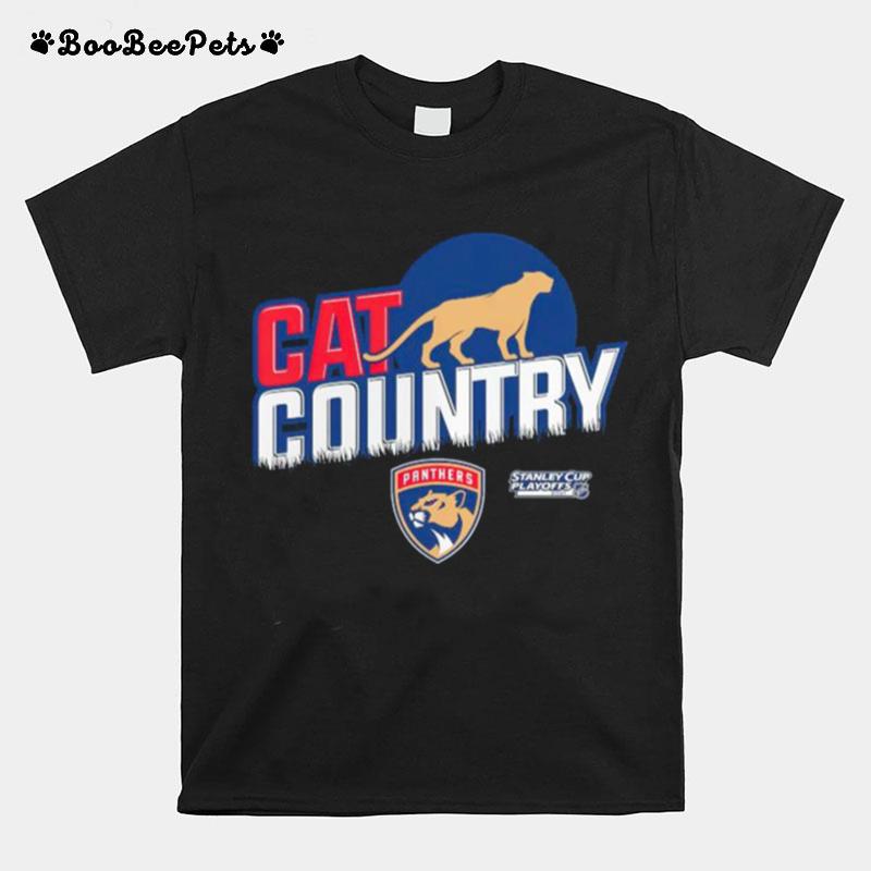 Florida Panthers Stanley Cup Cat Country T-Shirt