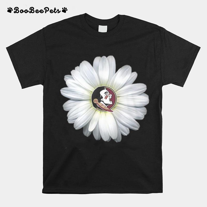 Florida State Seminole Daisy Flower T-Shirt