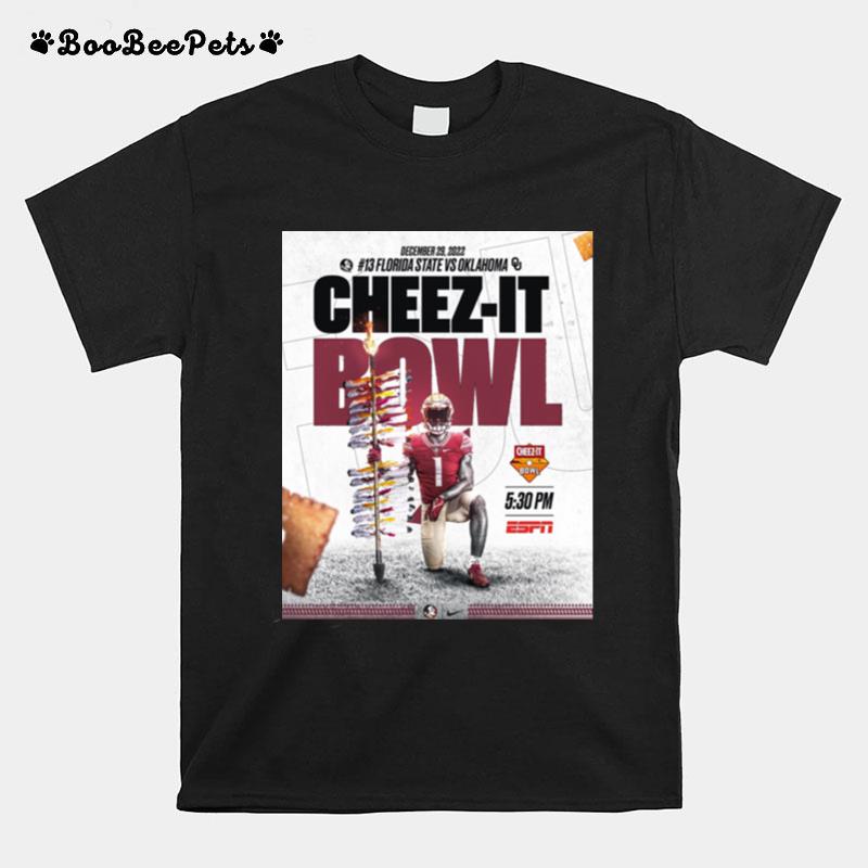 Florida State Vs Oklahoma Cheez It Bowl T-Shirt