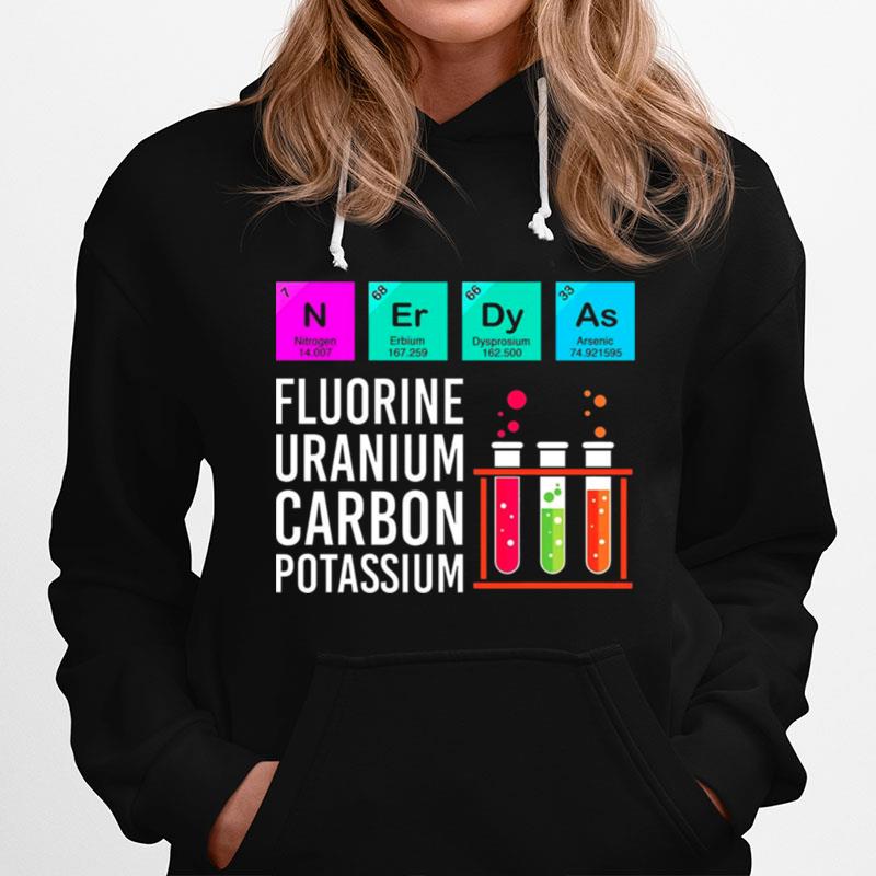 Flourine Uranium Carbon Potassium Hoodie