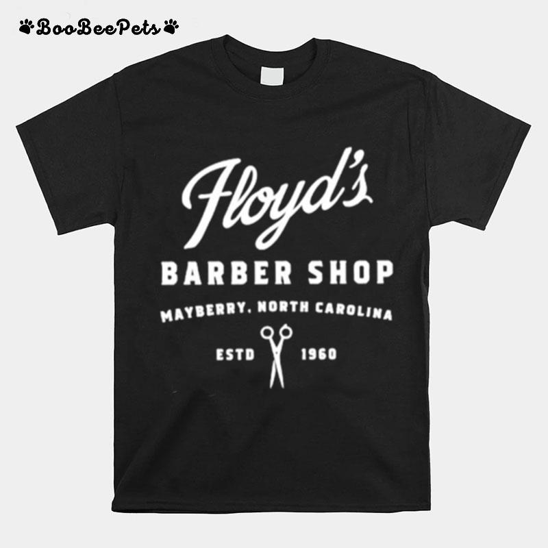 Floyds Barber Shop Mayberry North Carolina T-Shirt