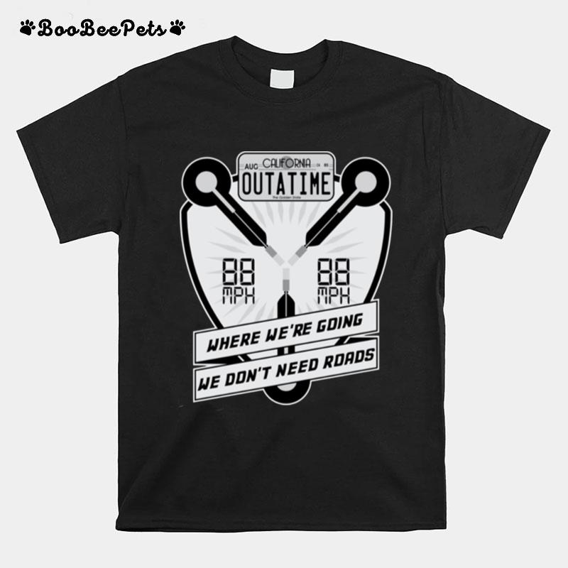 Flux Capacitor Redux Outatime Back To The Future T-Shirt