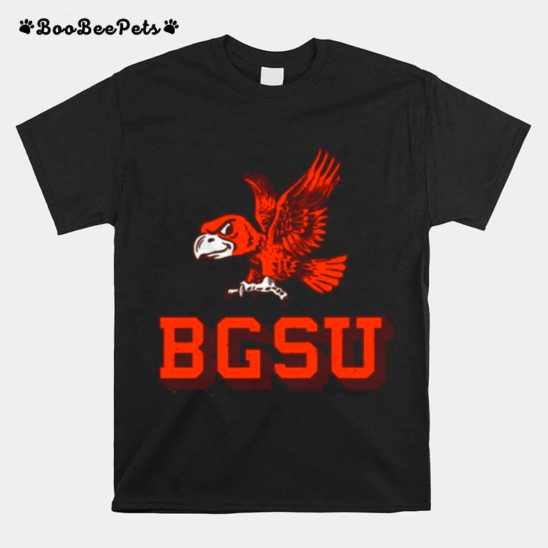 Flying Falcon Logo Bowling Green State University T-Shirt