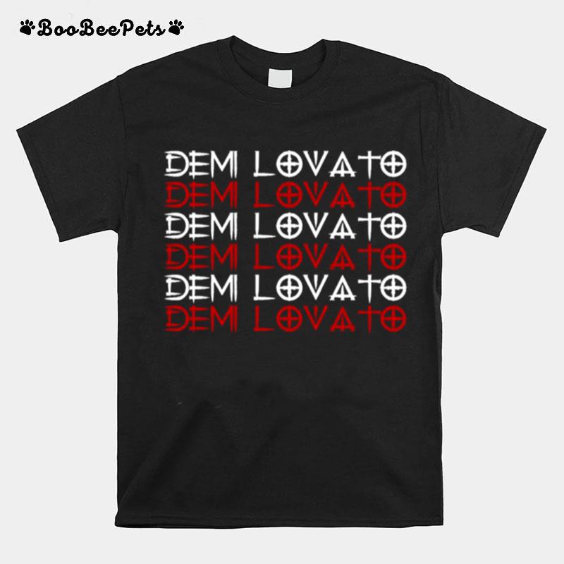 Font Art Demi Lovato Rock Holy Fvck T-Shirt