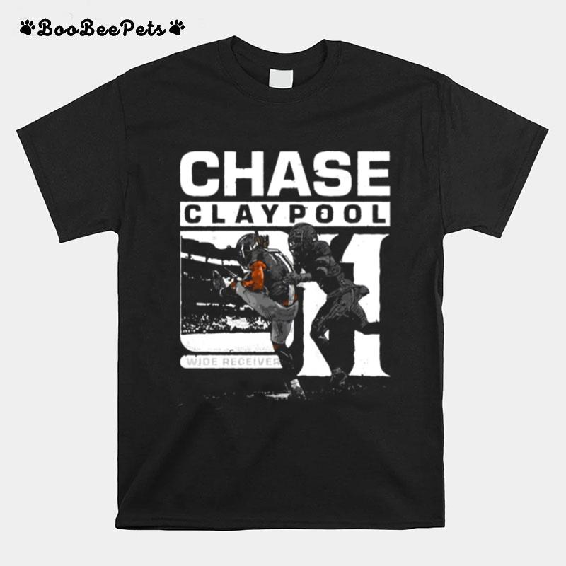 Football Chase Claypool Catch T-Shirt