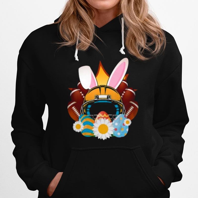 Football Easter Bunny Egg Hoodie