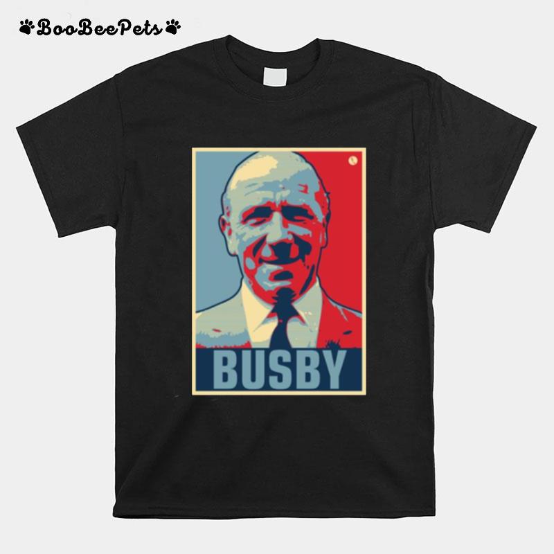 Football Legend Sir Matt Busby T-Shirt