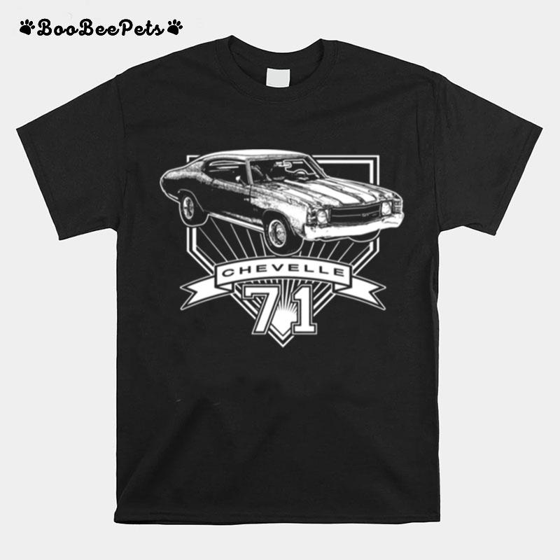 For Car Lovers 1971 Chevelle T-Shirt