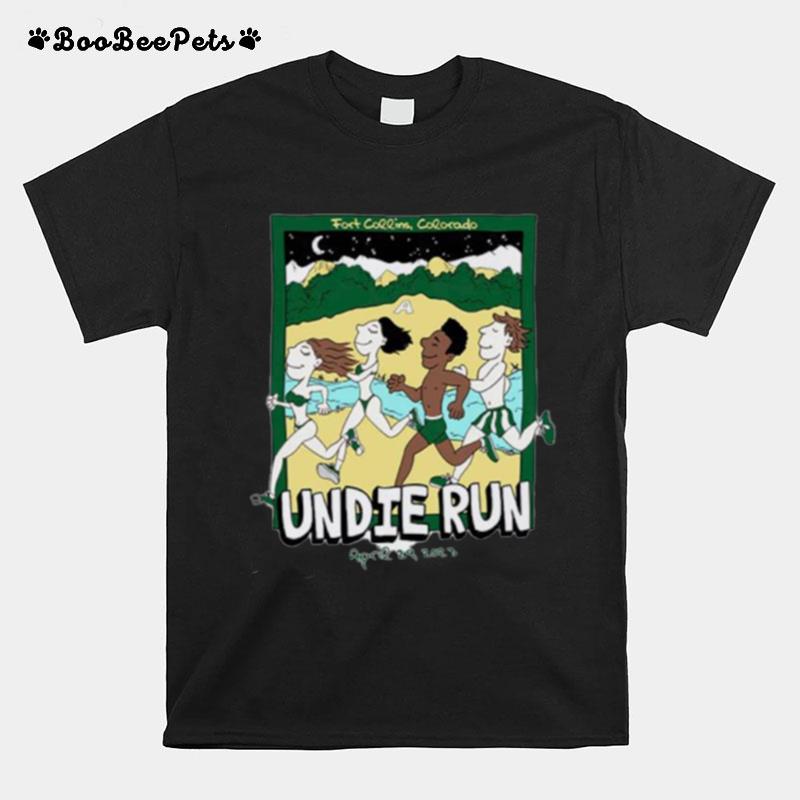 Fort Collins Colorado Undie Run T-Shirt