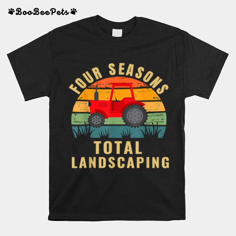 Four Seasons Total Landscaping Agrimotor Vintage T-Shirt